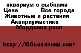 аквариум с рыбками › Цена ­ 1 000 - Все города Животные и растения » Аквариумистика   . Мордовия респ.